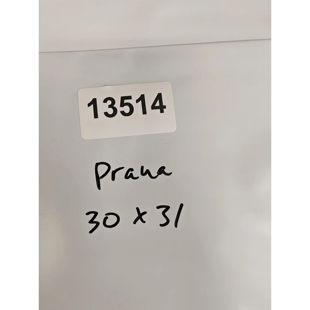 Prana Pants Mens 30x31 Gray Slim Fit Canvas Chino 5 Pocket Casual Travel